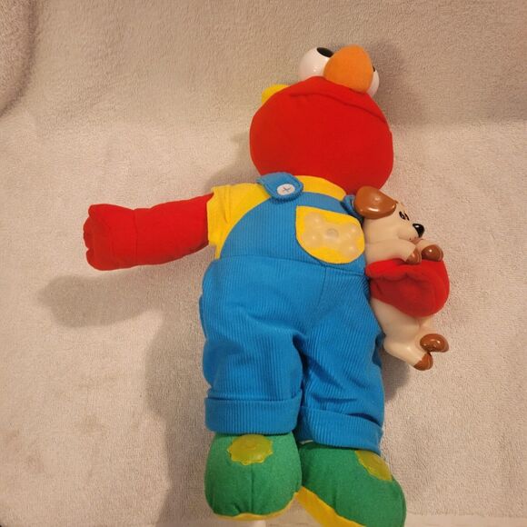 Sesame Street 16” Magic Lights ELMO Musical Stuffed Plush Vintage 1997 TYCO - Picture 8 of 10